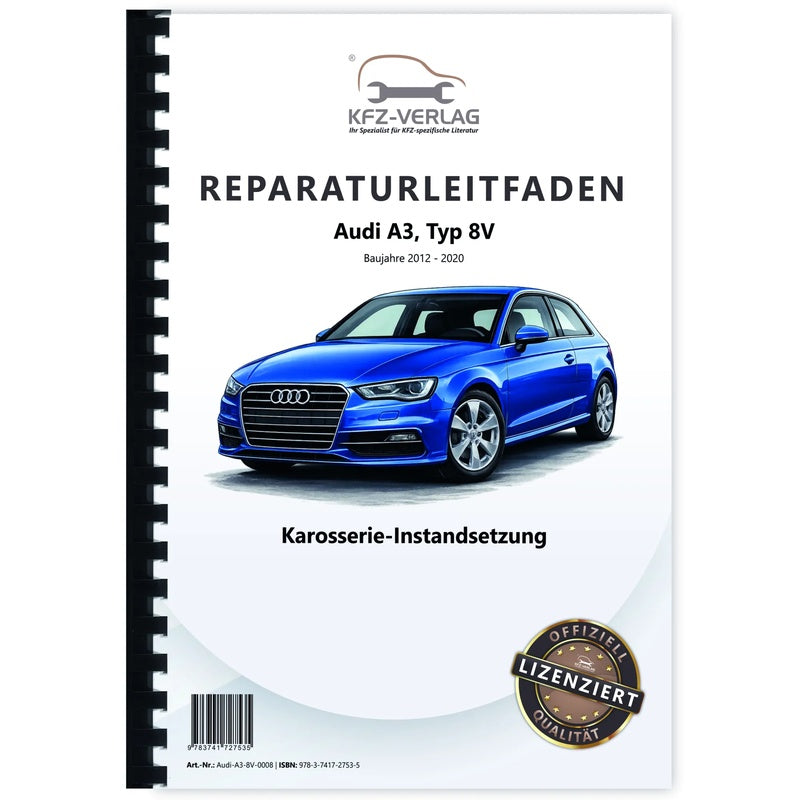 A3 8V and 8Y Full Front Crash Repair Package