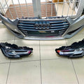 A4 B9 Front Bumper and Headlights Package