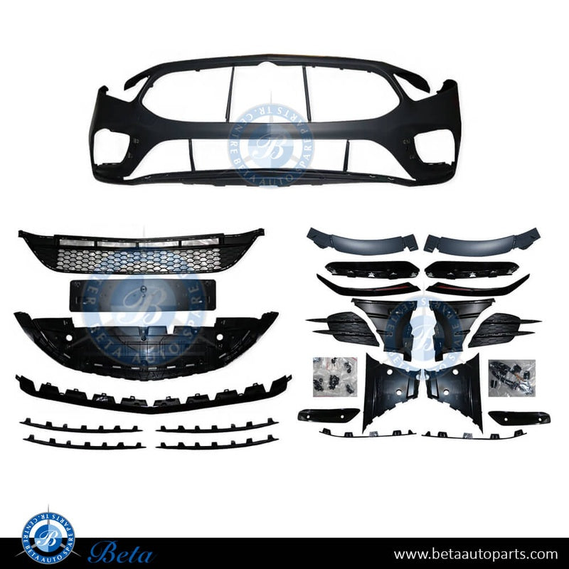 A Class W176 and W177 Front Bumper and Headlights Package