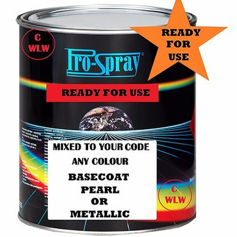 Paint Mixed to Colour Code 1 Litre