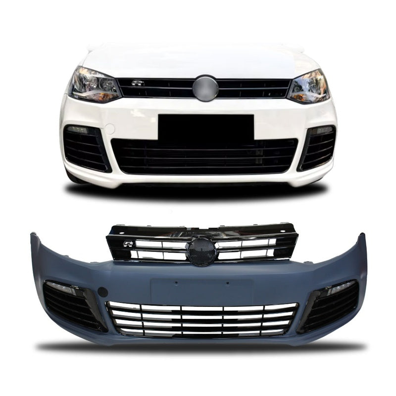 Polo Mk6 Front Bumper and Headlights Package