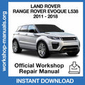 Range Rover Evoque L538 and L551 Side Repair Package